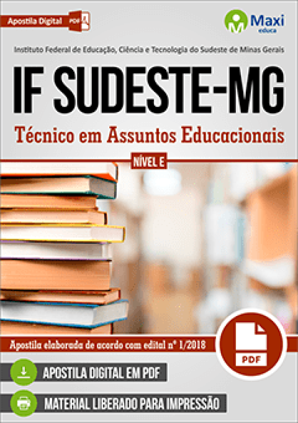 Apostila Digital em PDF do Instituto Federal de Educação, Ciência e