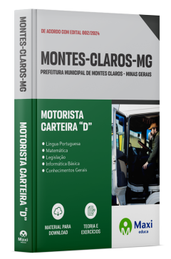 Apostila Prefeitura de Montes Claros - MG - 2024