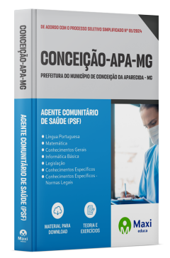 Apostila Prefeitura de Conceição da Aparecida - MG - 2024
