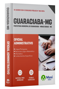 Apostila Prefeitura de Guaraciaba - MG - 2024