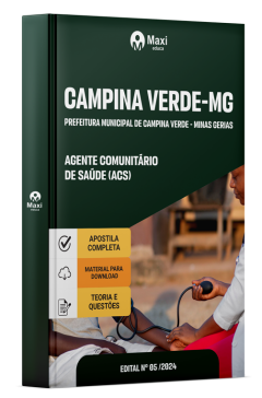 Apostila Prefeitura de Campina Verde-MG 2024