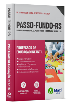 Apostila Prefeitura de Passo Fundo - RS - 2024