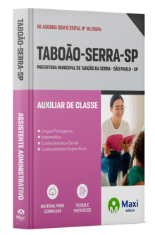 Apostila Prefeitura de Taboão da Serra - SP - 2024