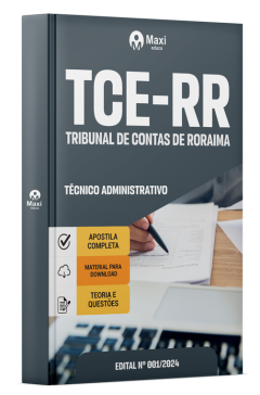 Apostila TCE RR 2024