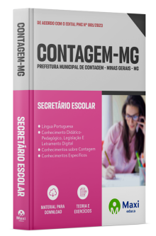 Apostila Prefeitura de Contagem - MG - 2024