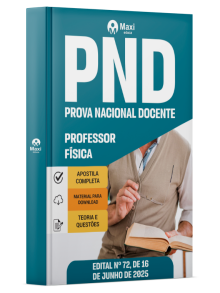 Apostila CNU Professores - Prova Nacional Docente (PND) - 2025