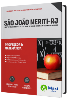Apostila Prefeitura de São João de Meriti-RJ 2023
