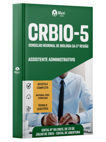 Apostila CRBio 5 - Conselho Regional de Biologia da 5ª região - 2025