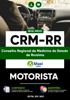 Apostila Conselho Regional de Medicina do Estado de Roraima - CRM-RR