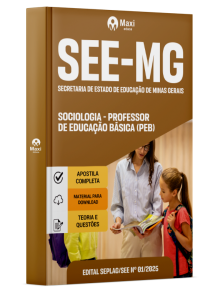 Apostila SEE-MG - Secretaria de Estado de Educação de Minas Gerais - 2025