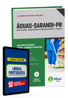 Apostila Águas de Sarandi - PR - 2023