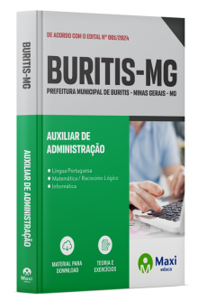 Apostila Prefeitura de Buritis - MG - 2024