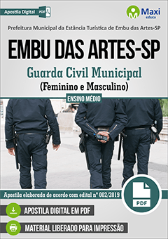 Apostila Digital em PDF da Prefeitura de Embu das Artes - SP