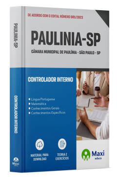 Apostila Câmara de Paulínia - SP 2023