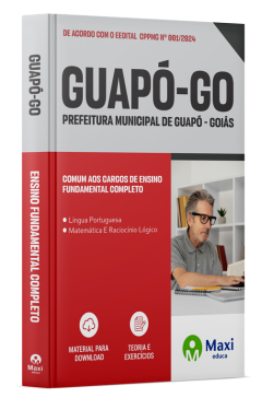 Apostila Prefeitura de Guapó-GO 2024