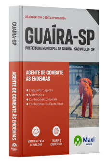 Apostila Prefeitura de Guaíra - SP - 2024