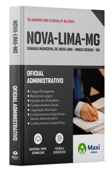 Apostila Câmara de Nova Lima-MG 2023