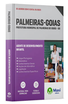 Apostila Prefeitura de Palmeiras de Goiás - GO 2023