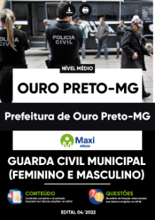 Apostila Prefeitura de Ouro Preto-MG 2022