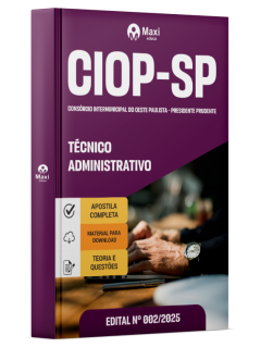 Apostila CIOP - Consórcio Intermunicipal do Oeste Paulista - Presidente Prudente - SP