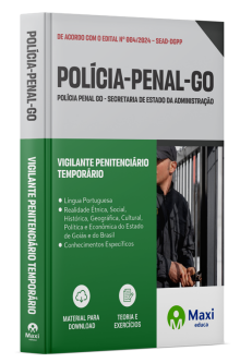 Apostila Polícia Penal GO - 2024