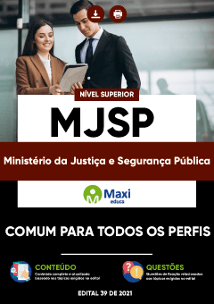 Apostila Ministério da Justiça e Segurança Pública - MJSP