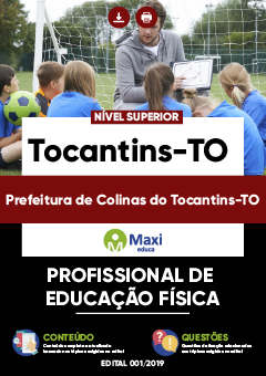 Apostila Digital em PDF da Prefeitura de Colinas do Tocantins-TO
