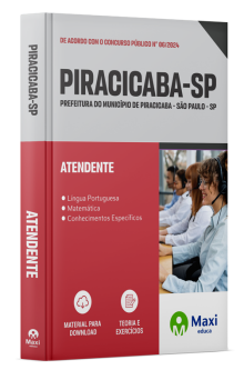Apostila Prefeitura de Piracicaba-SP 2024