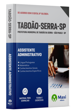 Apostila Prefeitura de Taboão da Serra - SP - 2024