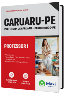 Apostila Prefeitura de Caruaru - PE - 2023