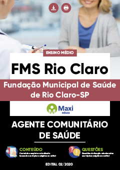 Apostila Fundação Municipal de Saúde de Rio Claro-SP - FMS Rio Claro