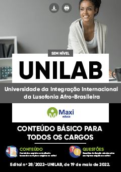 Apostila Universidade da Integração Internacional da Lusofonia Afro-Brasileira - UNILAB