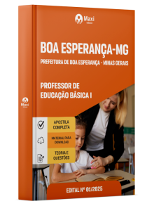 Apostila Prefeitura de Boa Esperança - MG - 2025