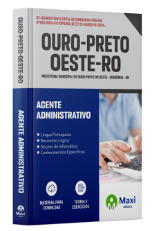 Apostila Prefeitura de Ouro Preto do Oeste - RO - 2024