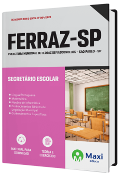 Apostila Prefeitura de Ferraz de Vasconcelos - SP