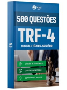 Caderno 500 questões gabaritadas -TRF- 4 2025