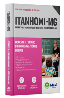 Apostila Prefeitura de Itanhomi -MG - 2023