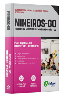 Apostila Prefeitura de Mineiros - GO - 2024