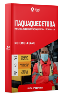 Apostila Prefeitura de Itaquaquecetuba - SP 2024