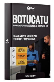 Apostila Prefeitura de Botucatu-SP 2024