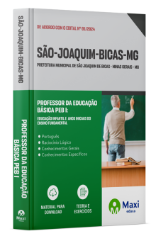 Apostila Prefeitura de São Joaquim de Bicas - MG - 2024