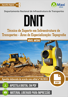 Técnico de Suporte em Infraestrutura de Transportes - Área de Especialização: Topografia