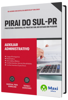 Apostila Prefeitura de Piraí - PR 2023
