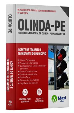 Apostila Prefeitura de Olinda - PE - 2024