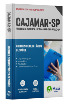 Apostila Prefeitura Municipal  de Cajamar - SP - 2024