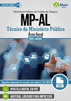 Apostila Digital em PDF do Ministério Público do Estado de Alagoas - MP-AL