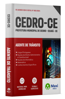 Apostila Prefeitura de Cedro - CE - 2024