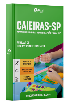 Apostila Prefeitura de Caieiras-SP 2024