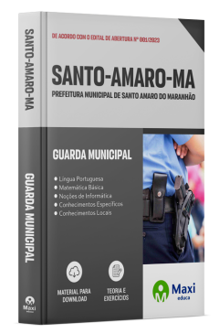 Apostila Prefeitura de Santo Amaro do Maranhão - MA - 2024