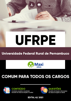 Apostila Universidade Federal Rural de Pernambuco - UFRPE